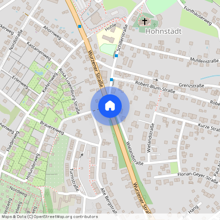 Wurzener Straße, 04668, Wurzener Straße    Grimma