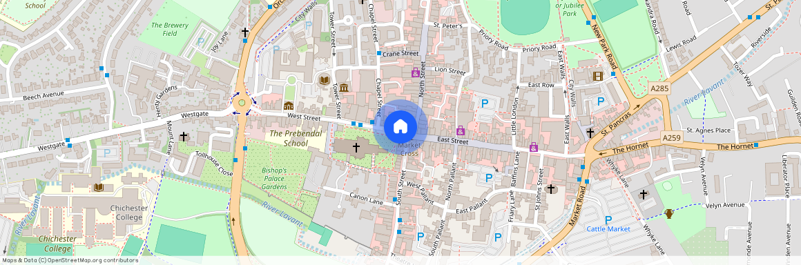 West Street, Chichester, West Sussex, PO19 1QD