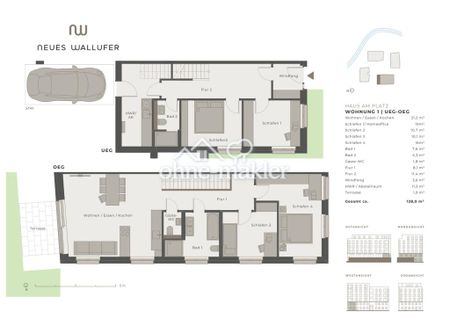 5 Zimmer Maisonettewohnung - Wohnen auf 2 Etagen - Neues Wallufer - Lübeck - Foto 5