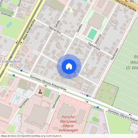 Warszawa, Ochota, ul., Pilchowicka