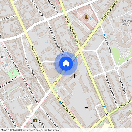 136-138 AV GAL LECLERC/50 BERNHEIM, Leclerc Nord Garenne Sud, Nancy