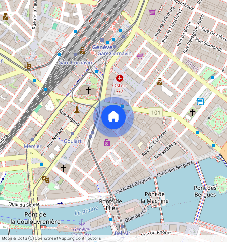 Rue Rousseau **, 1201, Genève