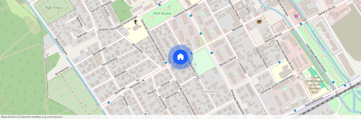 ul. Mostowa, Żyrardów, żyrardowski, mazowieckie