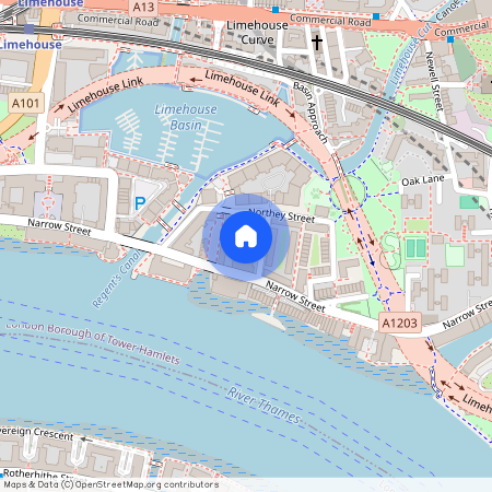 Lamb Court, 69 Narrow Street, London, E14