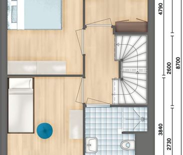 Huis te huur: Schalmeistraat 28 6217 EW Maastricht - Photo 2