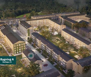 Fløjhusene - Bygningn A - Stor 4-værelses lejlighed med egen terras... - Photo 3