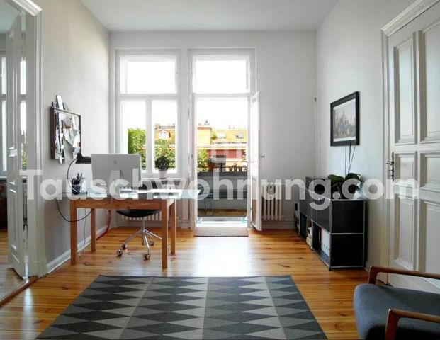 TAUSCHWOHNUNG Klassische 3,5 Zi-Altbauwohnung mit Balkon gegen 4 Zi-Whg - Photo 1