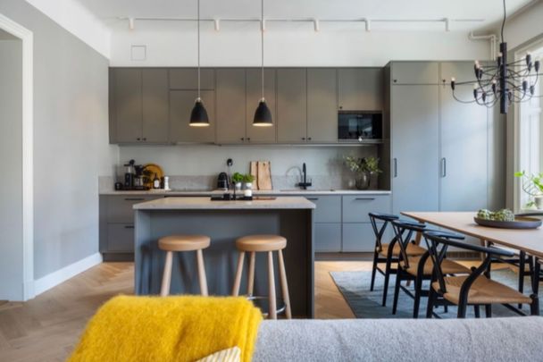 Exklusiv nyrenoverad lägenhet på bästa adress i Vasastan! - Foto 1