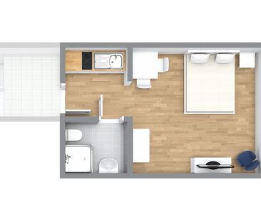 Möbliertes Apartment im Belgischen Viertel - Foto 1