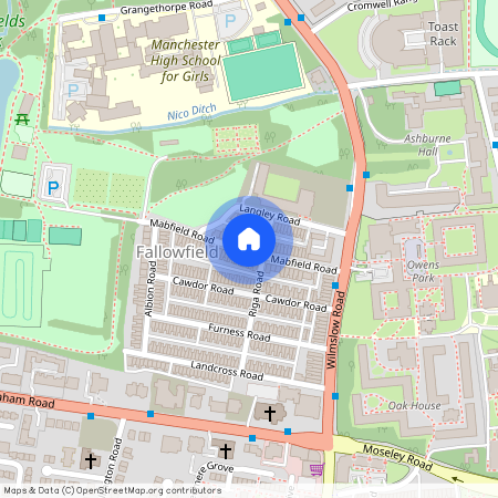 Mabfield Road, Fallowfield, Manchester, M14