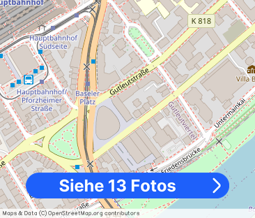 City-Residence: Gut möbliertes, großes 1-Zi.-Apartment zwischen Ban... - Foto 1