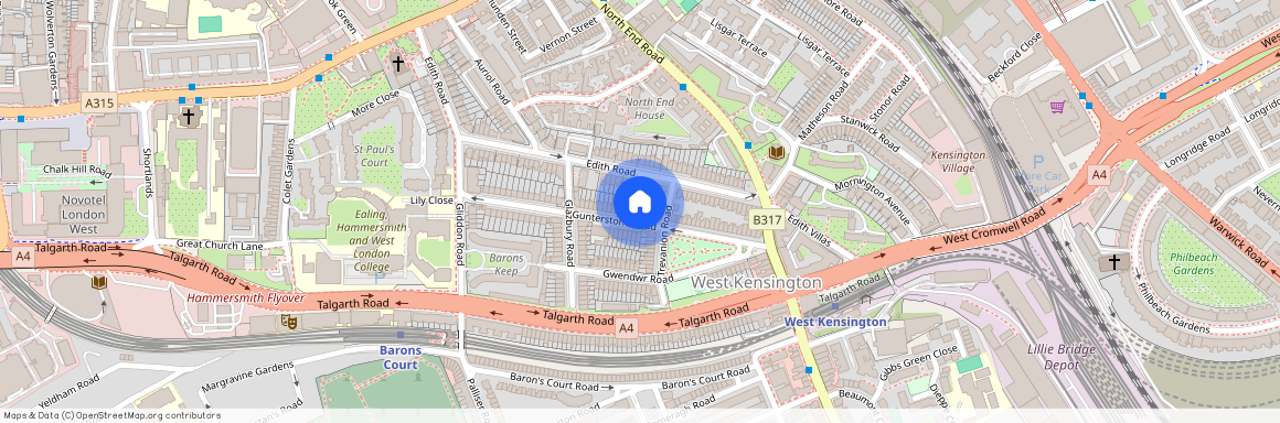 Gunterstone Road, W14, London