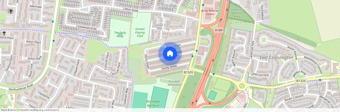 Ridley Street, Klondyke, Cramlington, Northumberland, NE23 6RH