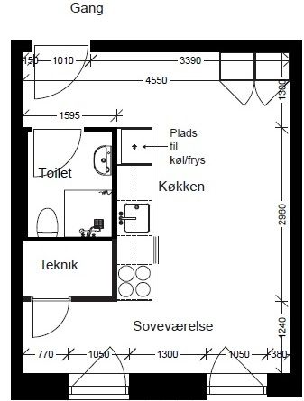 1-værelses studiebolig - Photo 3