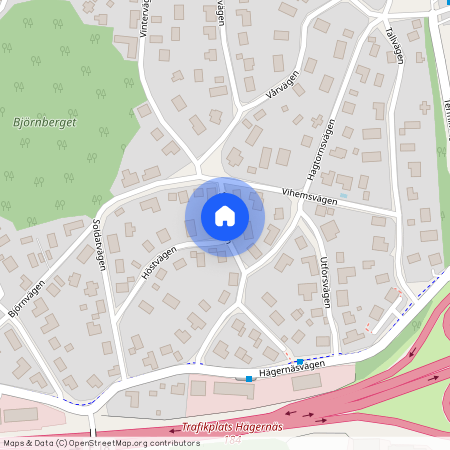 Gamla Hägernäsvägen, Täby