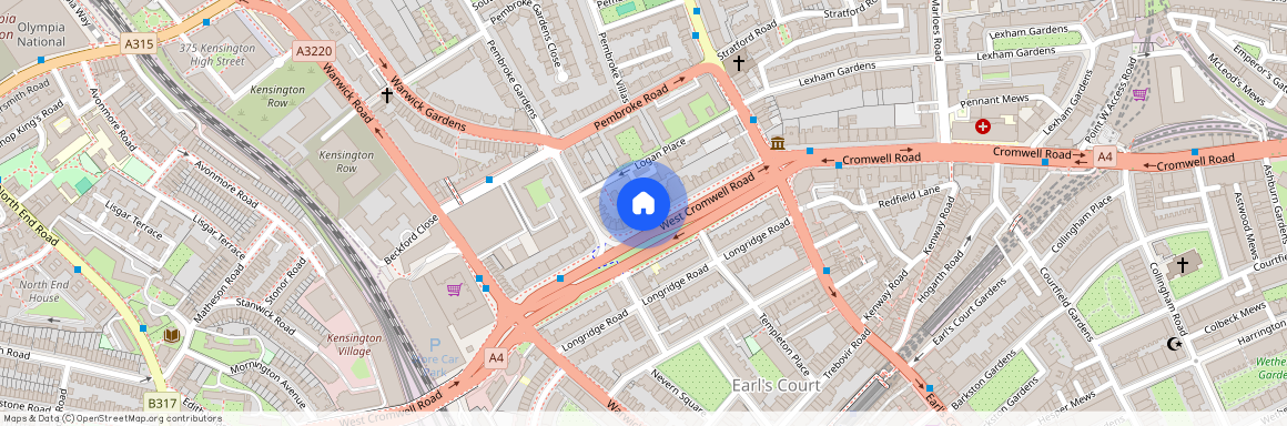 West Cromwell Road, Earls Court, SW5, London