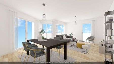 location Appartement T3 DE 65.24m² À CHESSY - Photo 3