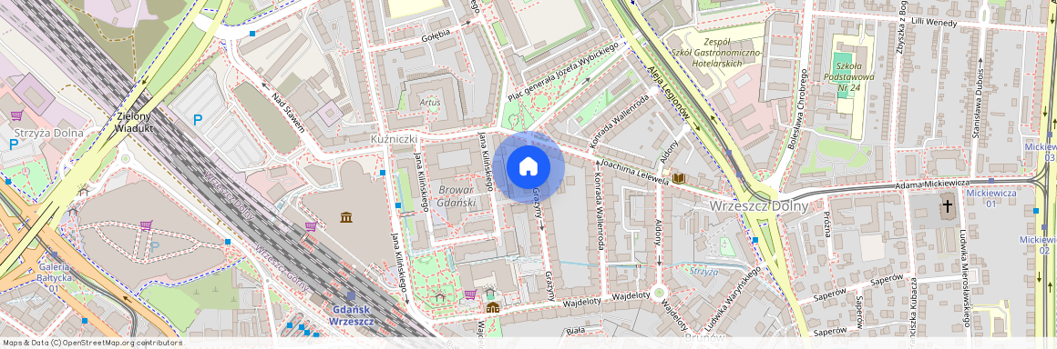 ul. Grażyny, Wrzeszcz Dolny, Gdańsk, pomorskie