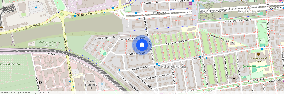 Wallauer Str 6 A, 60326 Frankfurt am Main OT Gallus
