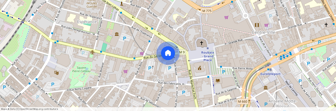 17 23 RUE DU GENERAL SARRAIL, CHAMBRE 2, ROUBAIX