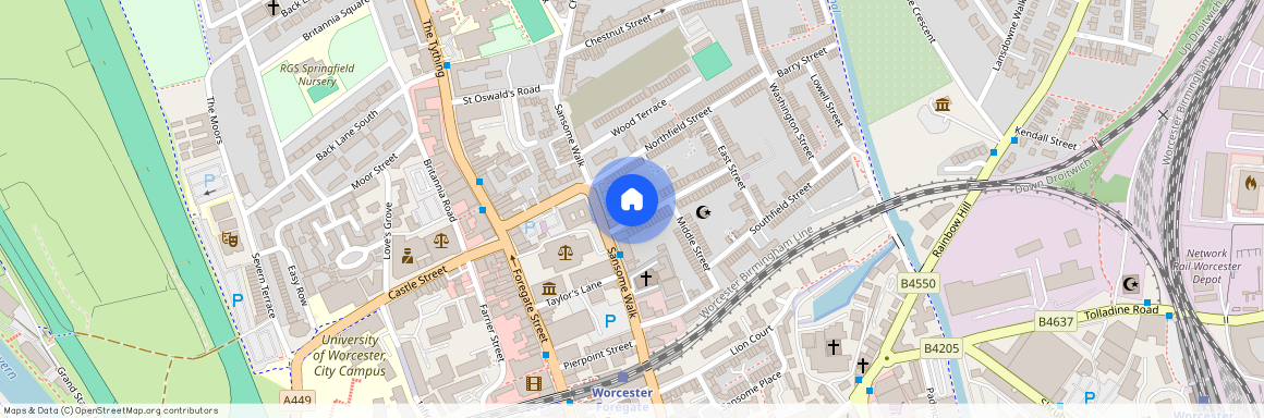 Available NOW - 2 Rooms - Arboretum Road, Worcester, Worcestershire, WR1 1ND