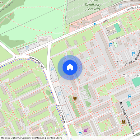 ul. Kostki Napierskiego, Retkinia, Polesie, Łódź, łódzkie