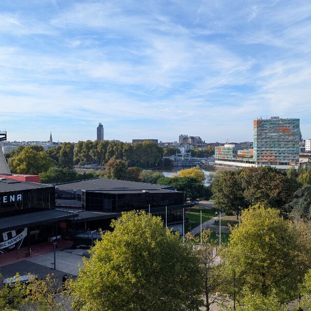 Appartement Nantes 2 pièce(s) Meublé / Ile de Nantes - Loggia - Photo 1