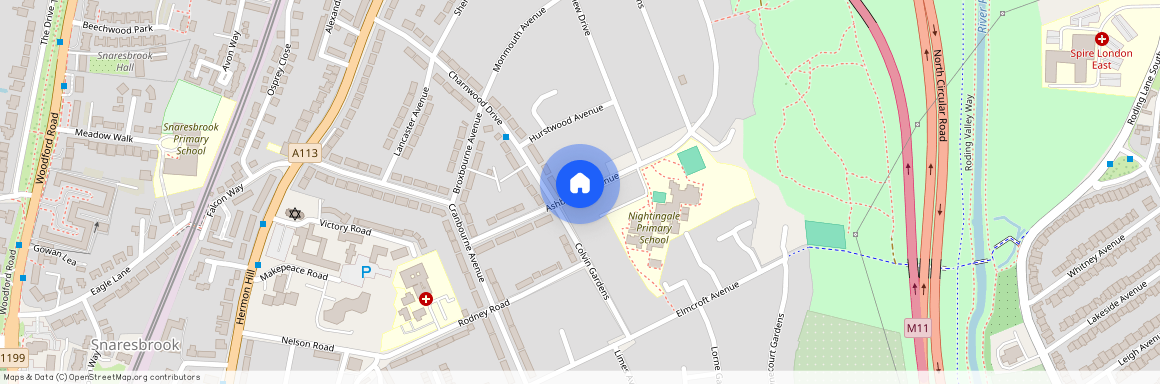 Ashbourne Avenue, London, E18