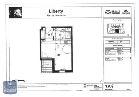 Location Appartement 1 pièce 29m² TOURS 37100 - Photo 5