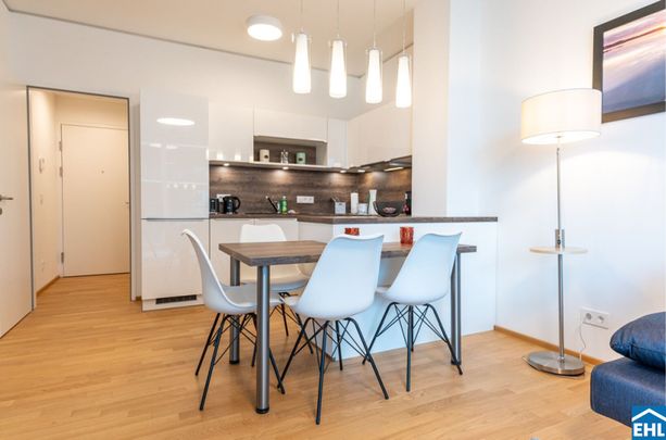 Vollmöblierte 2 Zimmerwohnung mit herrlichem Ausblick über Wien! - Foto 1