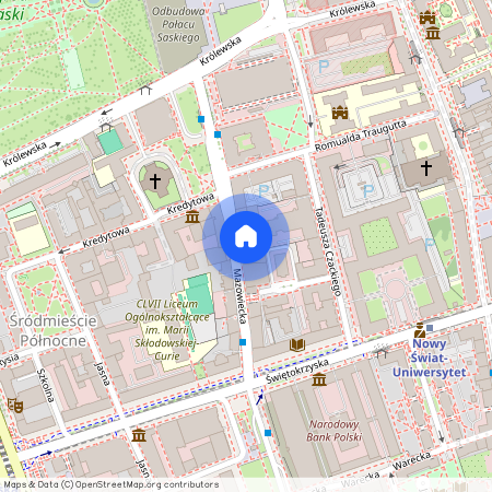 ul. Mazowiecka, Śródmieście Północne, Śródmieście, Warszawa, mazowieckie