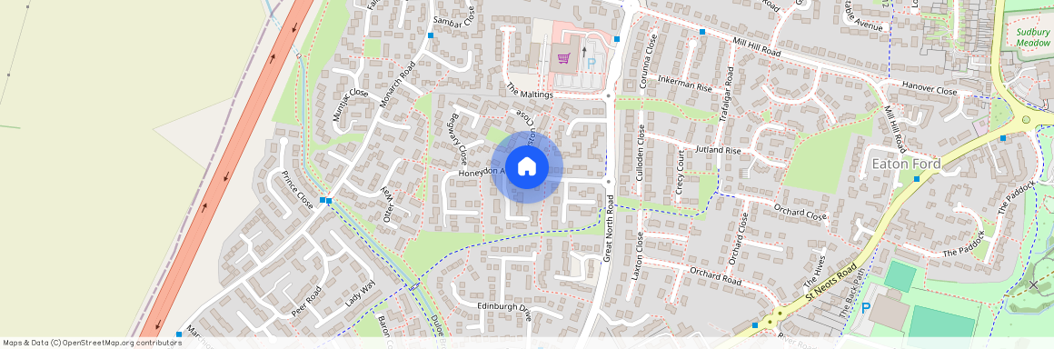 Honeydon Avenue, Eaton Socon, St. Neots, PE19