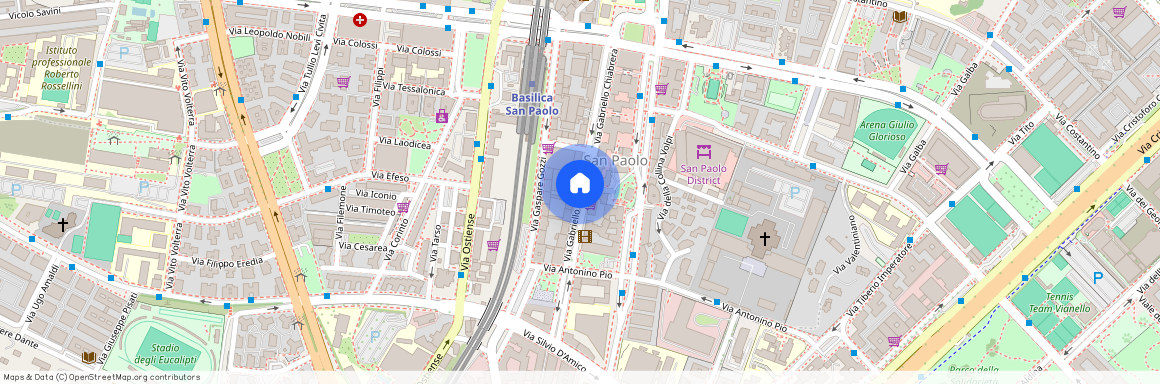 Via Gabriello Chiabrera, Rome, Lazio 00145