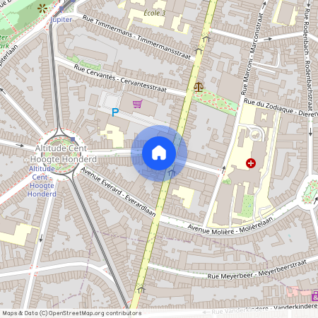 Avenue Saint-Augustin, 57-59, 1190, Forest