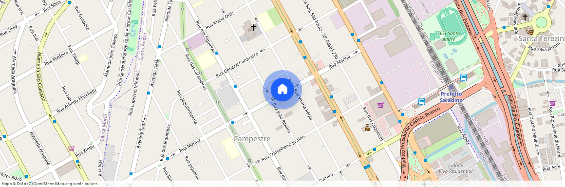 Rua Marina - Campestre, Santo André - SP