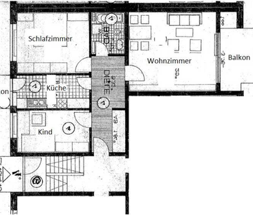 Top Renovierte 3-Zimmer Wohnung mit 2 Balkonen - Photo 1