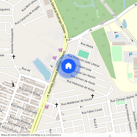 Rua José San Martin, Japiim, Manaus, AM, 69077470