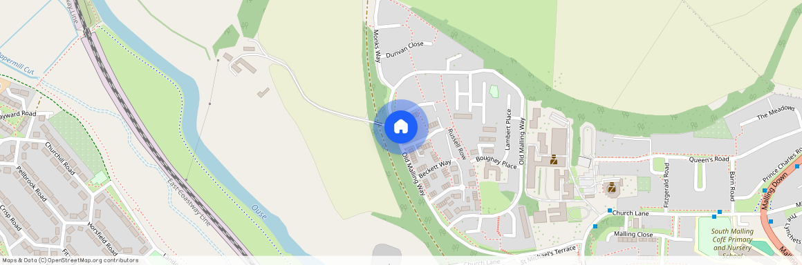 Old Malling Way, Lewes