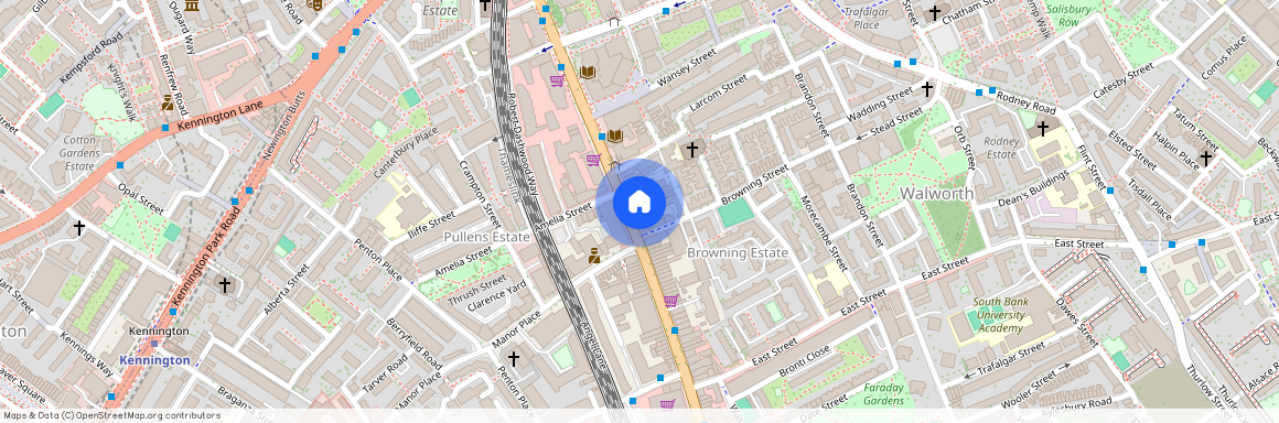 Walworth Road, Elephant and Castle, London, SE17