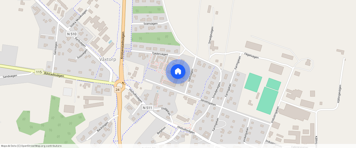 Slättvägen 4 A, Våxtorp