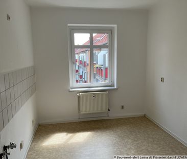 Wohnen im Süden von Halle! Ruhig aber trotzdem zentral gelegene 2 Raumwohnung mit Dusche - Foto 2