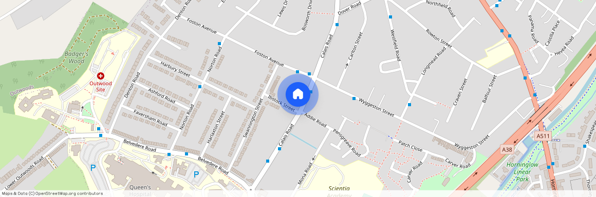 Calais Road (Room 3), Staffordshire, Burton upon Trent, DE13