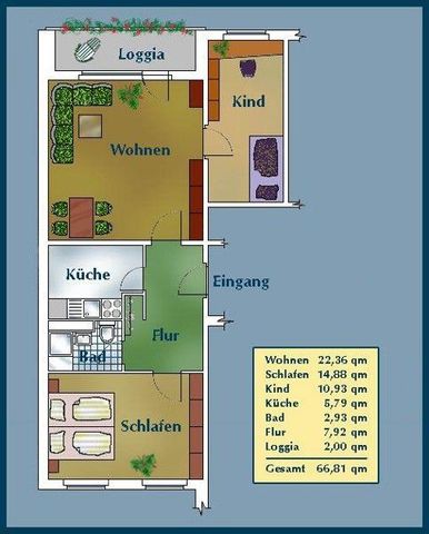 Miet mich - ansprechende 3-Zimmer-Wohnung mit Balkon - Foto 2