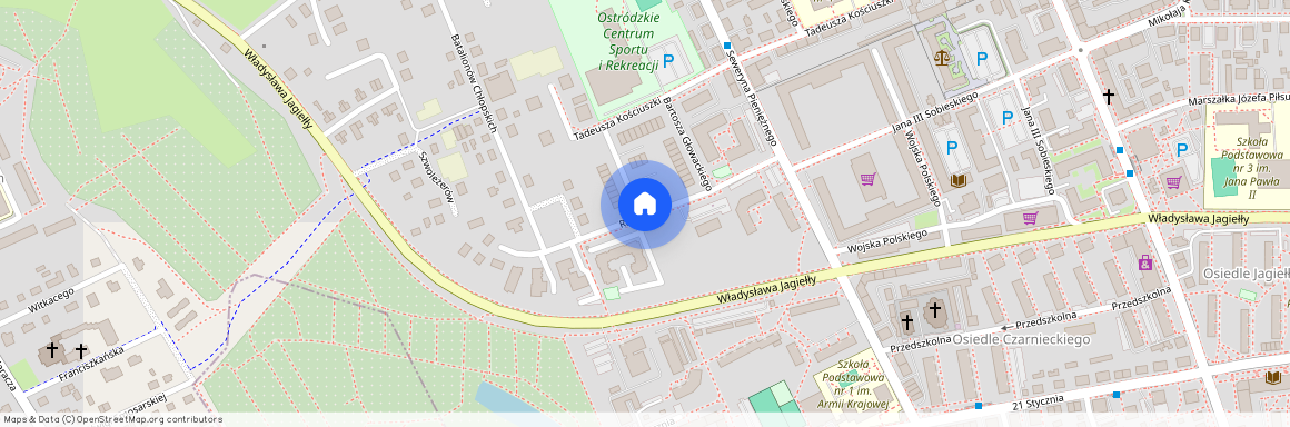 Racławicka, Ostródzki (pow.), Ostróda