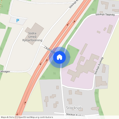 Stöcksjö kustväg, Umeå