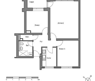 Vollmodernisierte Familienwohnung mit neuem Bad - "Freie Scholle eG" - Foto 4