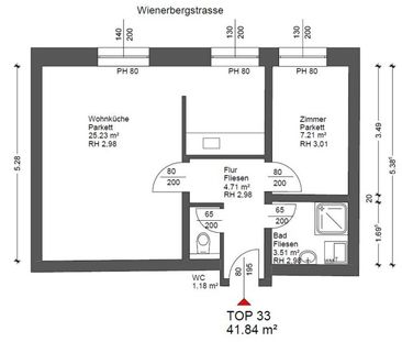 Sonnige Singlewohnung Nahe Wienerberg - Foto 5