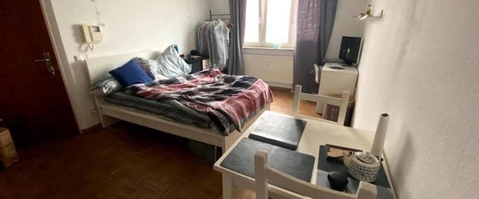 Möblierte 1 Zimmer Wohnung in Halle - Foto 1