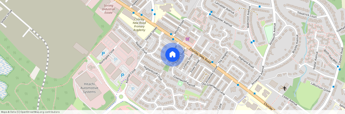 Panton Street, Horwich, Bolton, Greater Manchester, BL6