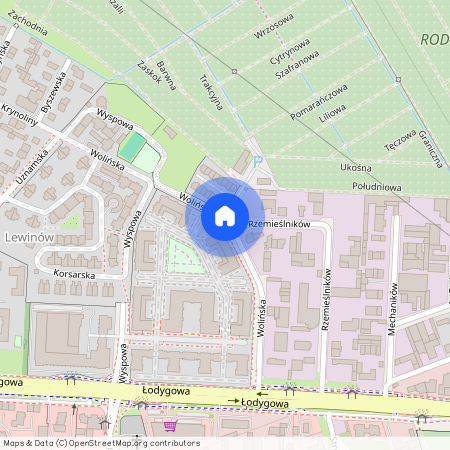 ul. Wolińska, Zacisze, Targówek, Warszawa, mazowieckie